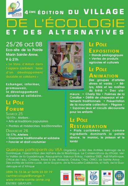 Le village �cologique de Sainte Anne- 4�me Edition